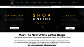 What Queenslandcoffee.com.au website looked like in 2020 (3 years ago)