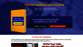 What Quangcaotiktok.com website looked like in 2020 (3 years ago)