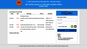 What Qlvbhh.bacgiang.gov.vn website looked like in 2020 (3 years ago)