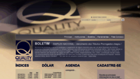 What Qualitycontabil.com.br website looked like in 2020 (3 years ago)