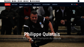What Quintaisport.fr website looked like in 2020 (3 years ago)