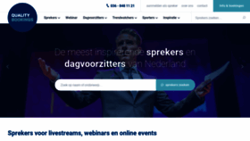 What Quality-bookings.nl website looked like in 2020 (3 years ago)
