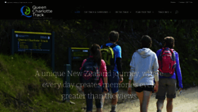 What Qctrack.co.nz website looked like in 2020 (3 years ago)