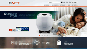 What Qnet.net.my website looked like in 2020 (4 years ago)