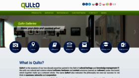 What Qulto.eu website looked like in 2020 (3 years ago)