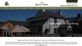 What Queensheadglanwydden.co.uk website looked like in 2020 (3 years ago)
