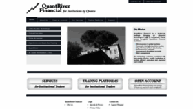 What Quantriverfinancial.com website looked like in 2020 (4 years ago)