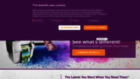 What Quicklabel.com website looked like in 2020 (3 years ago)