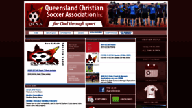 What Qcsa.org.au website looked like in 2020 (3 years ago)