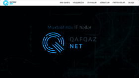 What Qafqaz.net website looked like in 2020 (3 years ago)