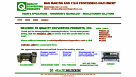 What Qualityconvertingproducts.com website looked like in 2020 (3 years ago)