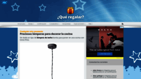 What Que-regalar.com website looked like in 2020 (3 years ago)