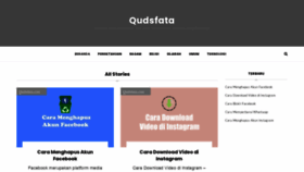 What Qudsfata.com website looked like in 2020 (3 years ago)