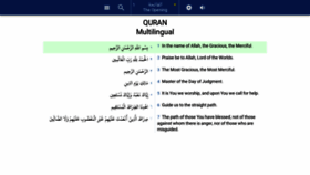What Quranwow.com website looked like in 2020 (3 years ago)