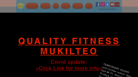 What Qualityfitnessmukilteo.com website looked like in 2020 (3 years ago)