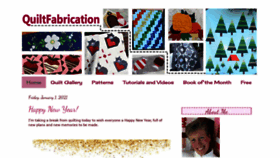 What Quiltfabrication.com website looked like in 2021 (3 years ago)