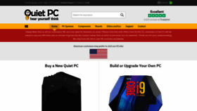 What Quietpc.com website looked like in 2021 (3 years ago)