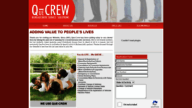 What Quecrew.co.za website looked like in 2021 (3 years ago)