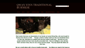 What Qwanyinnburmese.com website looked like in 2021 (3 years ago)