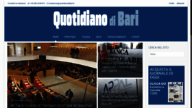 What Quotidianodibari.it website looked like in 2021 (3 years ago)