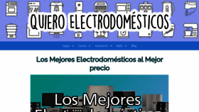 What Quieroelectrodomesticos.com website looked like in 2021 (3 years ago)