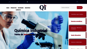 What Quimicaindustrial.cl website looked like in 2021 (4 years ago)
