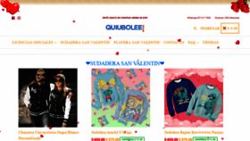 What Quiubolee.com website looked like in 2021 (3 years ago)