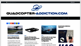 What Quadcopter-addiction.com website looked like in 2021 (3 years ago)