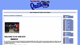 What Quillowsbyfran.com website looked like in 2021 (3 years ago)