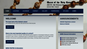 What Qhra.org website looked like in 2021 (3 years ago)