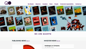 What Quarto.com website looked like in 2021 (3 years ago)