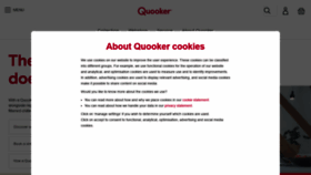 What Quooker.co.uk website looked like in 2021 (3 years ago)