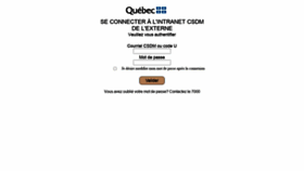 What Questa.csdm.qc.ca website looked like in 2021 (3 years ago)