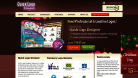 What Quicklogodesigner.com website looked like in 2021 (3 years ago)
