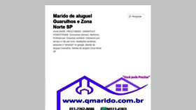 What Qmarido.com.br website looked like in 2021 (3 years ago)