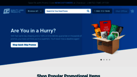 What Qualitylogoproducts.com website looked like in 2021 (2 years ago)