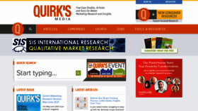 What Quirks.com website looked like in 2021 (4 years ago)