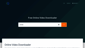 What Qvideodownloader.com website looked like in 2021 (2 years ago)