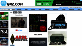 What Qrz.com website looked like in 2021 (2 years ago)
