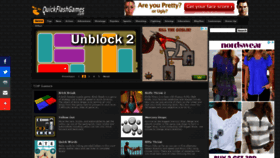 What Quickflashgames.com website looked like in 2021 (2 years ago)