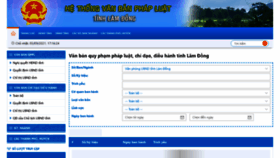 What Qppl.lamdong.gov.vn website looked like in 2021 (2 years ago)