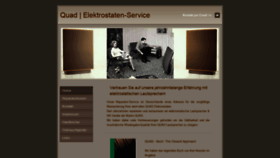 What Quad-elektrostaten.de website looked like in 2021 (2 years ago)