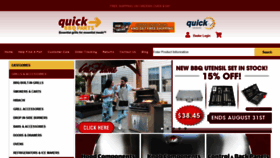 What Quickbbqparts.com website looked like in 2021 (2 years ago)