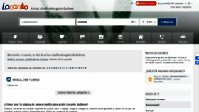 What Quilmes.locanto.com.ar website looked like in 2021 (2 years ago)