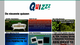What Quizzzjes.nl website looked like in 2021 (2 years ago)