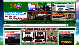 What Quangcao24h.com.vn website looked like in 2021 (2 years ago)