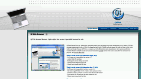 What Qtweb.net website looked like in 2021 (2 years ago)
