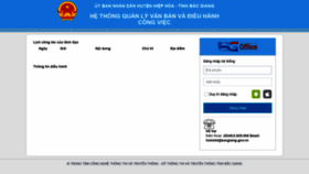 What Qlvbhh.bacgiang.gov.vn website looked like in 2021 (2 years ago)