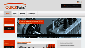 What Quickfairs.net website looked like in 2021 (2 years ago)