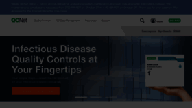 What Qcnet.com website looked like in 2021 (3 years ago)